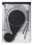 Samsung Dryer DV90DG52A0ABLE, Must, SpaceMax, Higiene care, 9kg, A+++, heat pump, Must