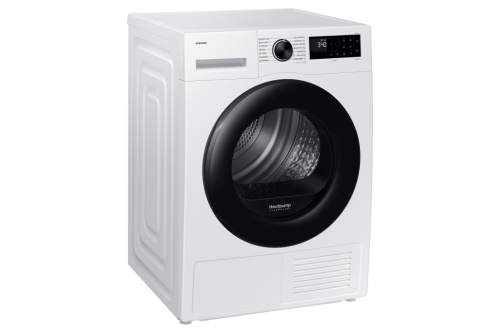 Samsung Dryer DV90DG52A0AELE, Valge, SpaceMax, Higiene care, 9kg, A+++, heat pump