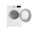 LG Dryer Machine | RH80V9AV3N | Energy efficiency class C | Front loading | 8 kg | LED | Depth 69 cm | Wi-Fi | Valge