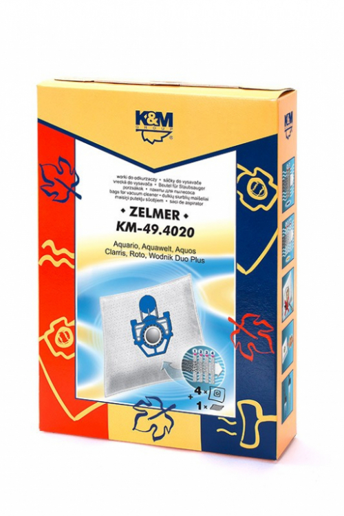 K&M Vacuum cleaner bags  4 + 1 KM 49.4020