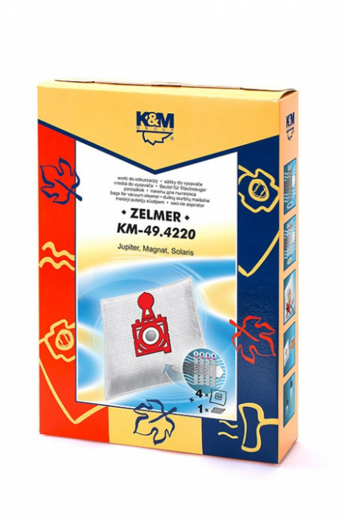K&M Vacuum cleaner bags  4 + 1 KM 49.4220