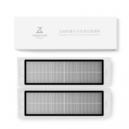 Product|ROBOROCK|Washable Dustbin Filter|Washable Dustbin Filter 2-pack|For S5 White/S5 White/S5 Black/E4 Black/S6 White/S6 White/S6 Black/S4 Black/S5 White Max/S5 Black Max/S6 White Pure/S6 Black Pure/S6 Black MaxV/E5 White/E5 Black/Q5 Black|8.02.0058