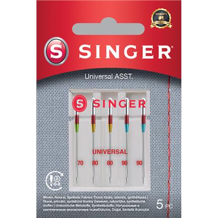 Singer | Universal Needle ASST 5PK for Woven Fabrics 250052603