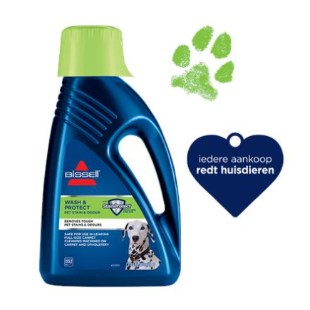 Bissell | Wash & Protect Pet Formula | 1500 ml | 1 pc(s) 1087N