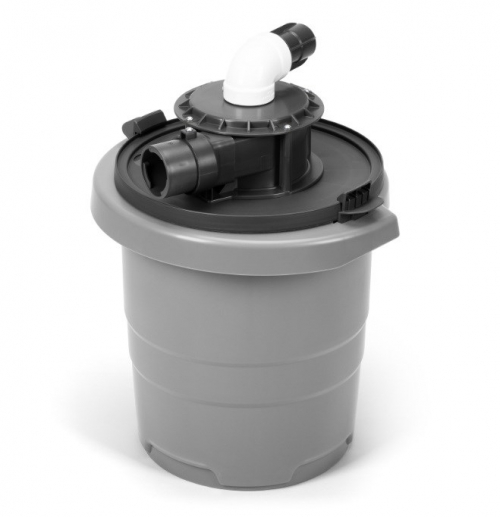 Master Profi 48.200 Cyclone separator 15 l Black, Grey