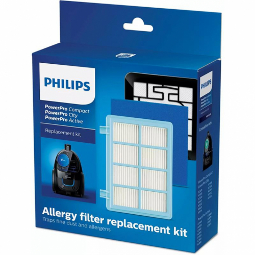 Philips Allergy H13 - Filtrite komplekt PowerPro Compact ja Active tolmuimejale / FC8010/02