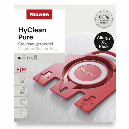 Miele FJM Allergy XL HyClean Pure, 8 tk - Tolmukotid + HEPA filter / 12498190