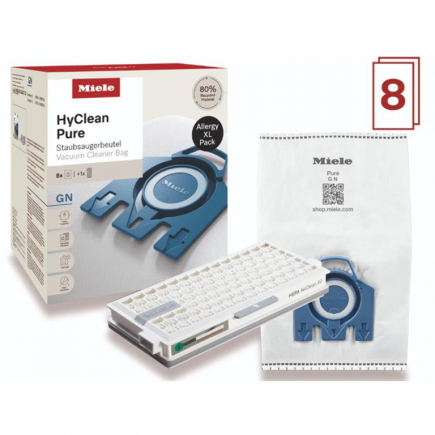 Miele HyClean Pure Allergy XL pakk, 8 tk - Tolmukotid + HEPA AirClean filter / 12498170