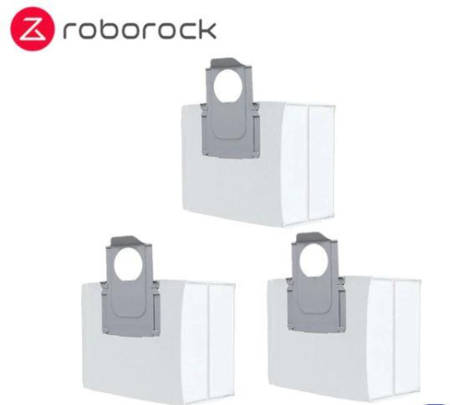 Vacuum Cleaner Accessory|ROBOROCK|Disposable Dust Bag 4pcs|White|For Q7 White+/Q7 White Max+/Q7 Black/ Q7 Black Max/Q7 Black+/Q7 Black Max+/Q5 Black+/S7 MaxV Black/S7 Black MaxV Ultra/S7 White Pro Ultra/S8 White Pro Ultra/S8 Black Pro Ultra/Q7 White/ Q7