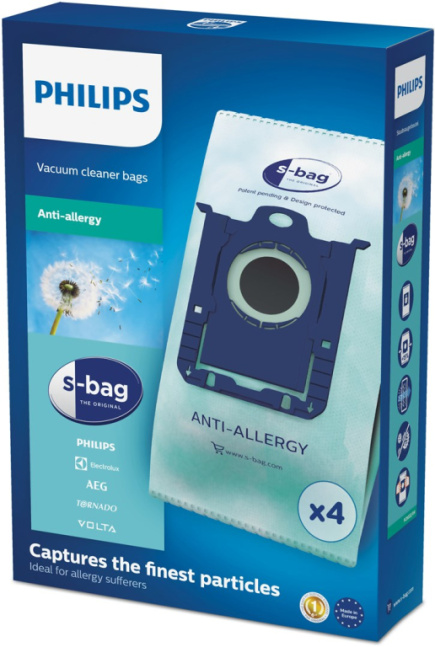 Philips s-bag Vacuum cleaner bags FC8022/04