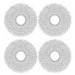 Midea V15 Mop Pad | 4 pc(s) 12175000A46907