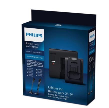 Vacuum Cleaner Accessory|PHILIPS|Battery and charger|Model XV1797/01|Must|For  XC6552, XC6553, XC6557, XC7053, XC7055, XC7057, XC8053, XC8054, XC8055, XC8057, XW9382, XW9383, XW9384, XW9385, XW9463, XW9465|XV1797/01