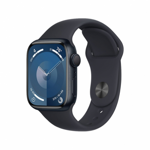 Apple Watch Series 9 GPS 45mm Midnight Aluminium Case with Midnight Sport Band - S/M 887013