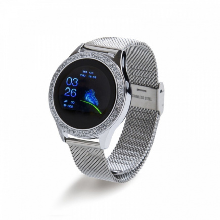 ORO-MED Smartwatch ORO SMART CRYSTAL SILVER