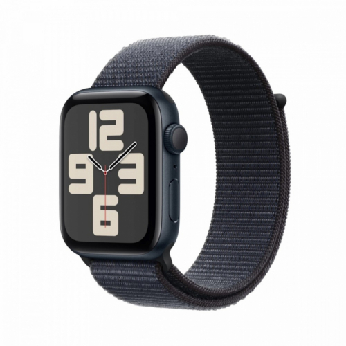 Apple Watch SE GPS 44 mm Midnight Aluminium Case with Ink Sport Loop