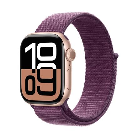 Apple Watch Series 10 | Smart watch | GPS (satellite) | Always-On Retina | Waterproof | Rose Gold MWWK3ET/A