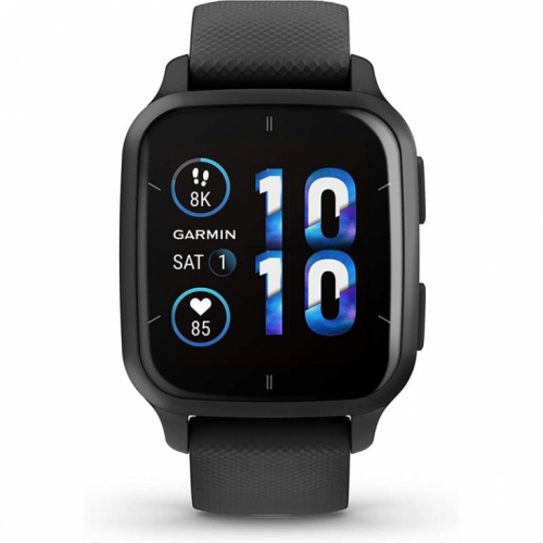 Garmin Venu Sq 2 - Music Edition, 40 mm, tumehall / must - Nutikell / 010-02700-10