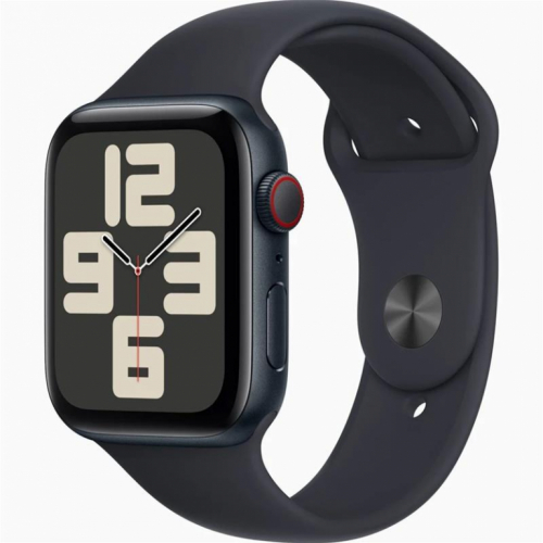 Apple Watch SE 2, GPS + Cellular, Sport Band, 40 mm, S/M, tumehall - Nutikell / MRG73ET/A