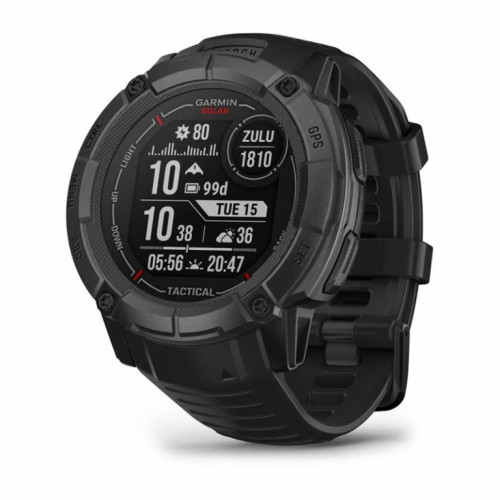 Garmin Instinct 2X Solar, Tactical Edition, must - Spordikell / 010-02805-03