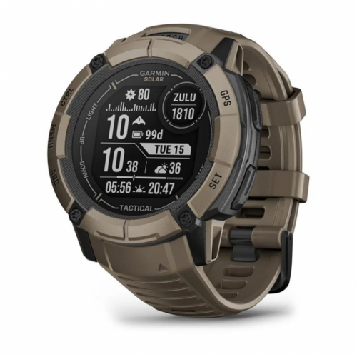 Garmin Instinct 2X Solar, Tactical Edition, pruun - Spordikell / 010-02805-02