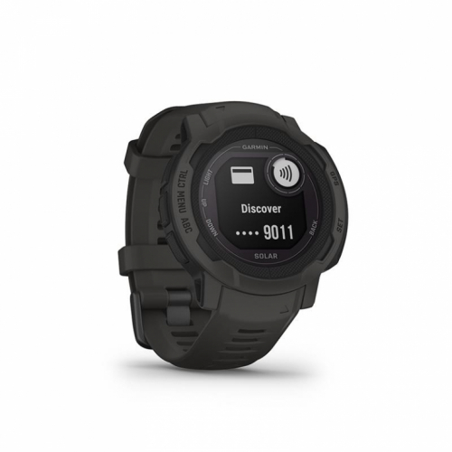 Garmin Instinct 2 Solar, 45 mm, tumehall - Spordikell / 010-02627-00