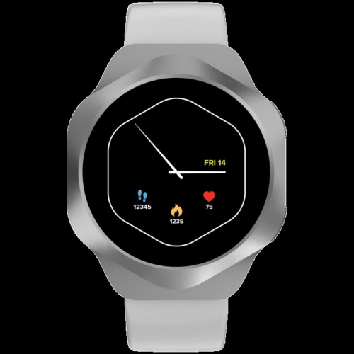 CANYON Smart Watch Hexagon 88 BT-CALL Silver