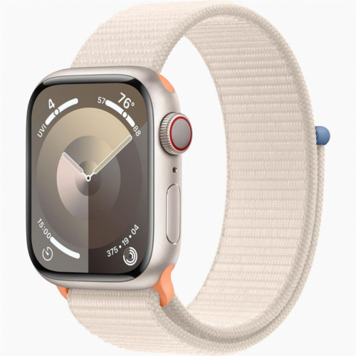 Apple Watch Series 9 GPS + Cellular, 41 mm, Sport Loop, beež - Nutikell / MRHQ3ET/A