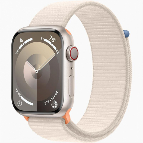 Apple Watch Series 9 GPS + Cellular, 45 mm, Sport Loop, beež - Nutikell / MRMA3ET/A