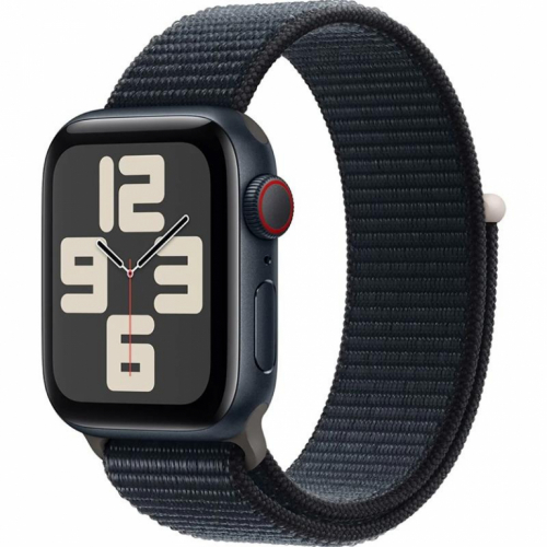 Apple Watch SE 2, GPS + Cellular, Sport Loop, 44 mm, tumehall - Nutikell / MRHC3ET/A