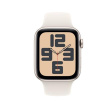 Apple Watch SE | Smart watch | GPS (satellite) | Retina display | 44mm | Starlight MXGT3ET/A