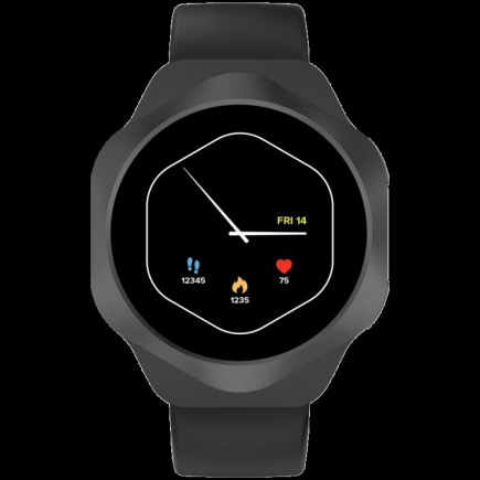 CANYON Smart Watch Hexagon 88 BT-CALL Black