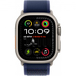 APPLE Watch Ultra 2 GPS + Cellular 49mm Natural Titanium Case with Blue Trail Loop - M/L