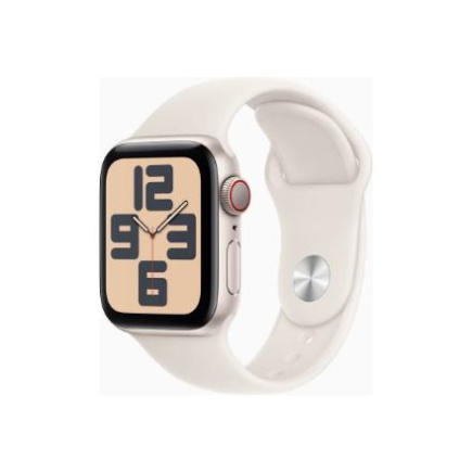 Apple Watch SE | Smart watch | GPS (satellite) | Retina display | 40mm | Starlight MXGJ3ET/A