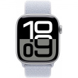 Watch Series 10 GPS 42mm Silver Aluminium Case with Blue Cloud Sport Loop