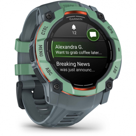 Garmin Instinct 3 AMOLED (50mm) twilight/neo tropic