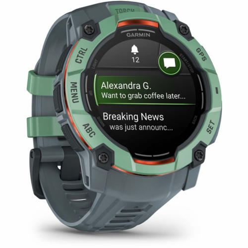Garmin Instinct 3 AMOLED (50mm) twilight/neo tropic
