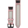 Garmin Ersatzarmband QuickFit 20mm Silikon Dust Rose/Nebelgrau