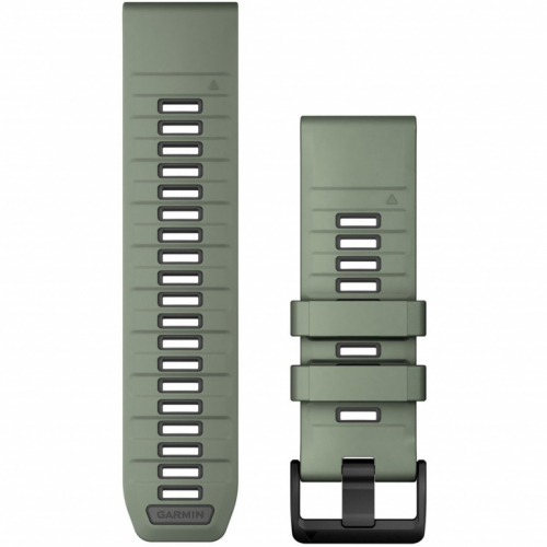 Garmin Ersatzarmband QuickFit 26mm Silikon Weidengrn/Graphit