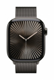 Apple Watch Series 10 GPS + Cellular 46 mm Slate Titanium Case with Slate Milanese Loop - S/M