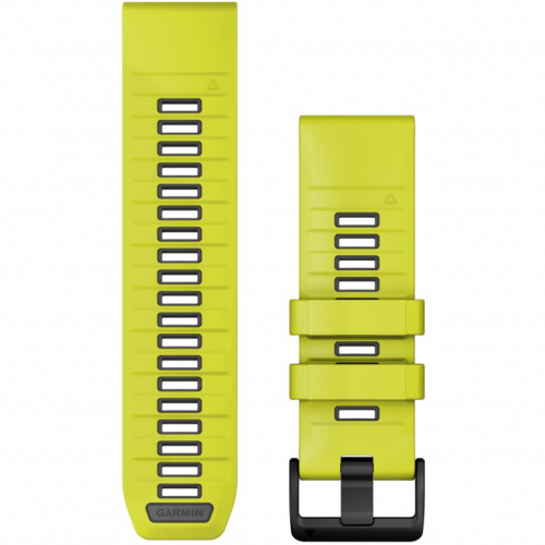 Garmin Ersatzarmband QuickFit 26mm Silikon Amp Yellow/Graphit