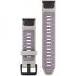Garmin Ersatzarmband QuickFit 20mm Silikon Nebelgrau/Lavendel