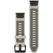 Garmin Ersatzarmband QuickFit 20mm Silikon Nebelgrau/Sandstein