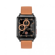 Kumi KU5 PRO smartwatch brown