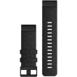 Garmin Ersatzarmband QuickFit 26mm Nylon Schwarz/Schiefergrau