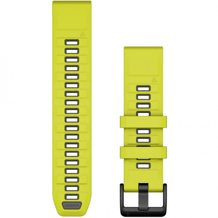 Garmin Ersatzarmband QuickFit 22mm Silikon Amp Yellow/Graphit