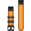 Garmin Ersatzarmband QuickFit 22mm Silikon Graphit/Orange