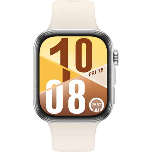 Huawei Watch Fit 4 (Seiya-B19F) Valge Fluoroelastomer Strap