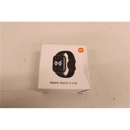 Redmi Watch 5 Lite | GPS (satellite) | AMOLED | 1.96” | DEMO , MISSING USB CABLE | Black