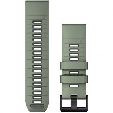 Garmin Ersatzarmband QuickFit 26mm Silikon Weidengrn/Graphit