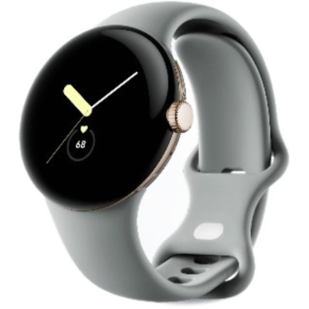 Google Pixel Watch champagne gold stainless steel 41mm 4G hazel active band